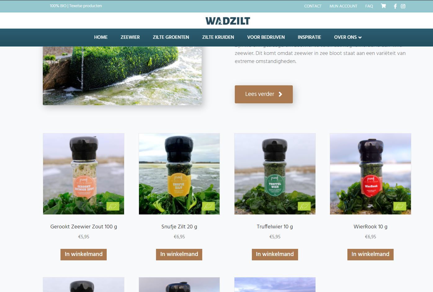 Webwinkel - WADZILT